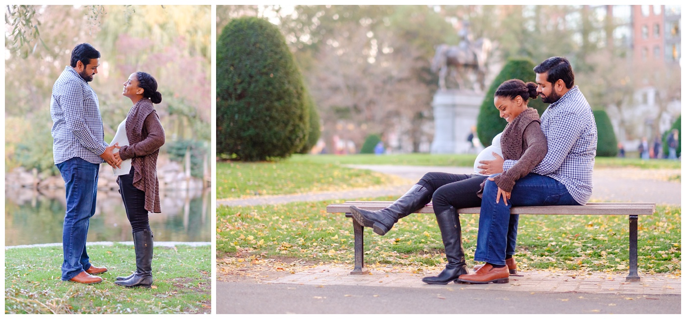 boston,boston common,fall,golden door,golden hour,maternity,outdoor,