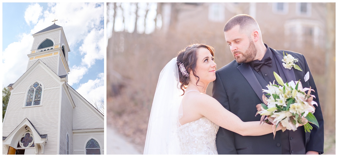 kristin & spencer,marlborough house,new england,new hampshire,spring,wedding,