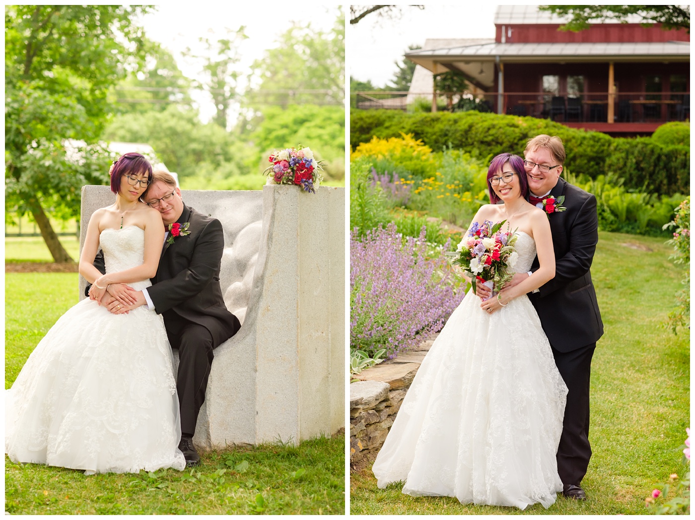 berkshires,garden,green,summer,tiffany & rob,wedding,